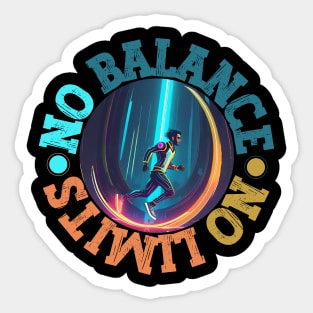 No Balance No Limits Sticker